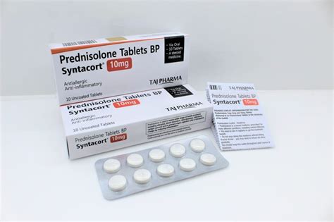 Prednisolone Tablet 10mg FDA Manufacturer India & Suppliers.