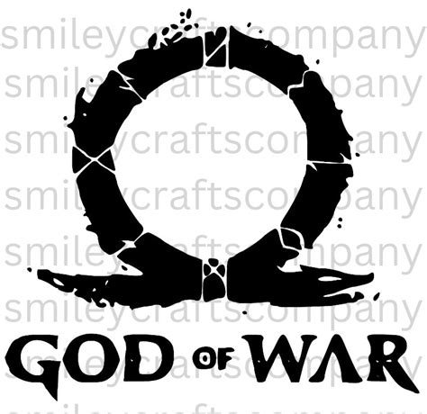 God of War Logo SVG PNG JPG Cricut Shirt Wood Mug Pc - Etsy