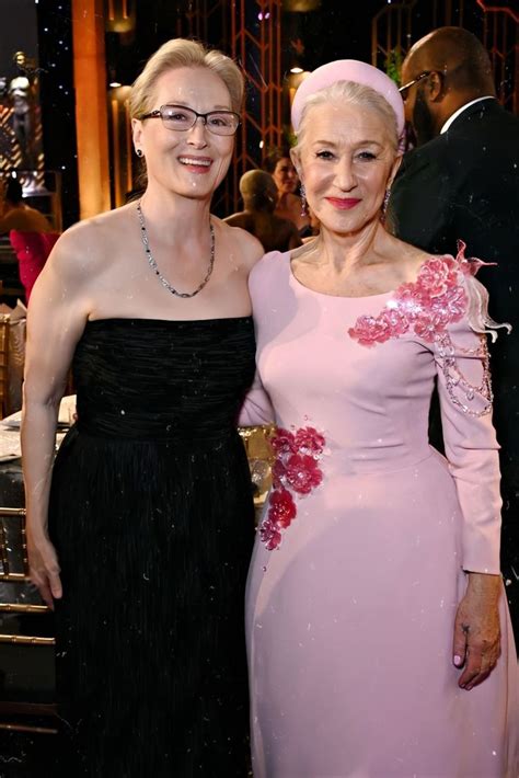 Helen Mirren and Meryl Streep | Moda, Celebridades, Elegante