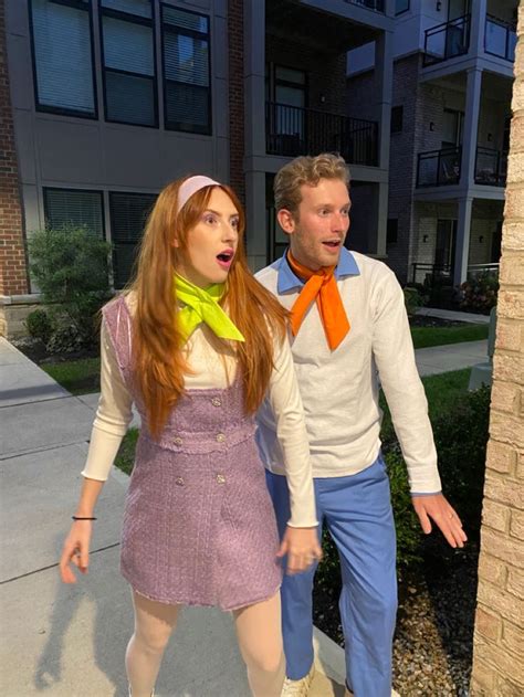 Couple Halloween costume - Fred & Daphne in 2023 | Cute couple halloween costumes, Fred and ...