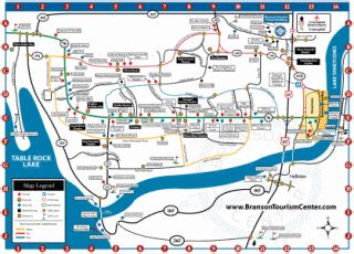 Map of Branson - Branson Tourism Center