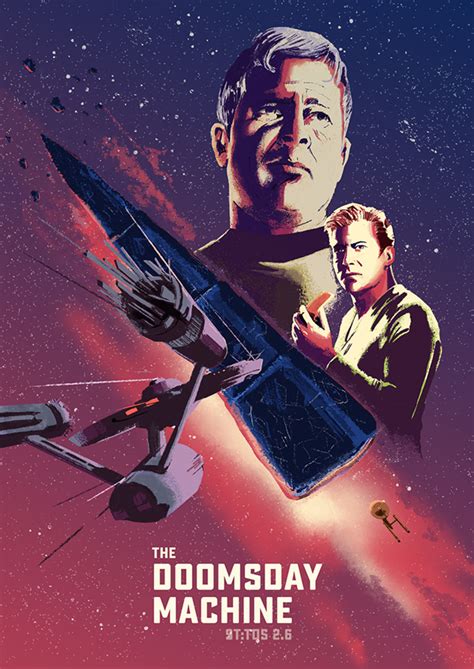 Star Trek Illustration print - the Doomsday Machine :: Behance