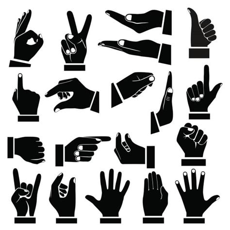 400+ Black Man Sign Language Stock Illustrations, Royalty-Free Vector ...