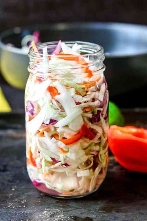 Haitian Pikliz - Spicy Coleslaw Recipe - Savory Thoughts