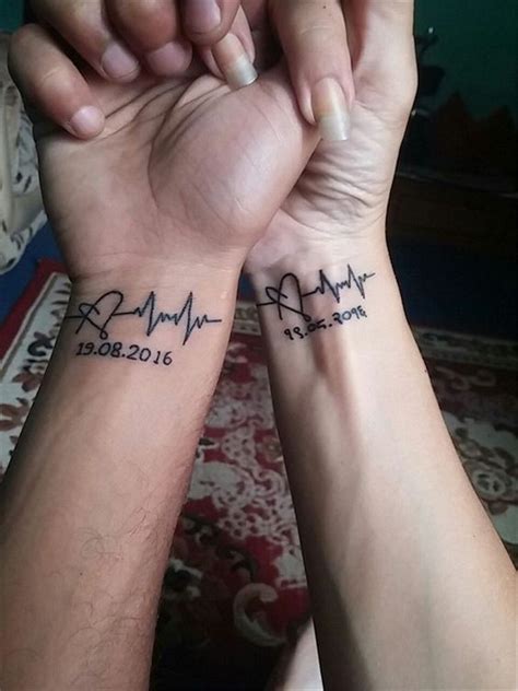 60 Unique And Coolest Couple Matching Tattoos For A Romantic Valentine's Day In 2020 - Page 25 ...