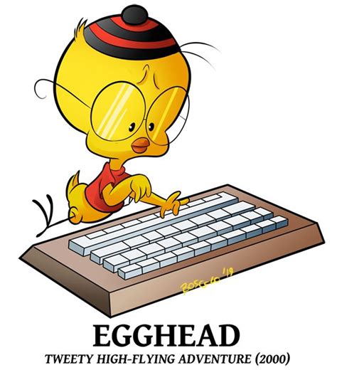 STM Special - Egghead by BoscoloAndrea on DeviantArt | Classic cartoon characters, Looney tunes ...