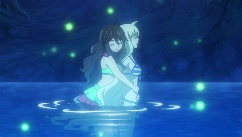 Image - Zera hugs Mavis in the lake.png | Fairy Tail Wiki | FANDOM ...