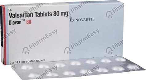 Diovan 80 MG Tablet (14): Uses, Side Effects, Price & Dosage | PharmEasy