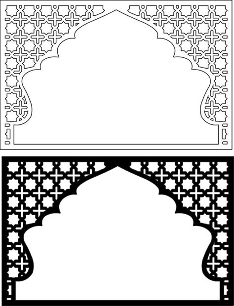 Moroccan Pattern Vector Art (.eps) Free Vector Download - 3axis.co