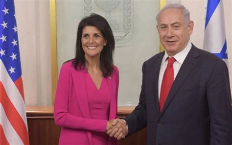 Though no longer premier, Netanyahu hosts Nikki Haley at official residence | The Times of Israel