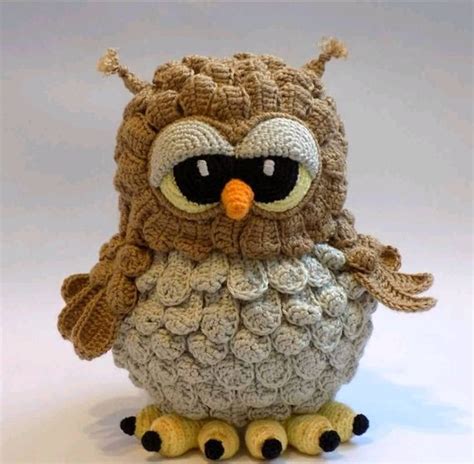 Amigurumi Owl Crochet Pattern - Sandra's Hakeln