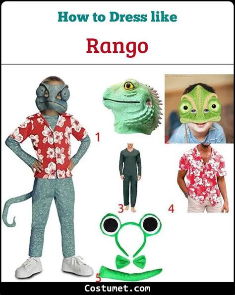 Rango Costume for Halloween