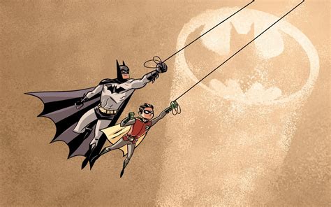 Batman and Robin illustration, Batman, DC Comics, Dean Trippe HD ...