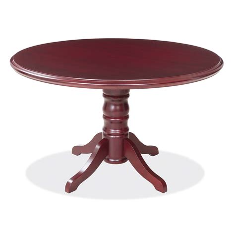 48'' Round Conference Table with Queen Anne Base (984MH) | Thrifty ...