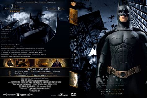 batman begins dvd cover - Movie DVD Custom Covers - batman begins dvd ...