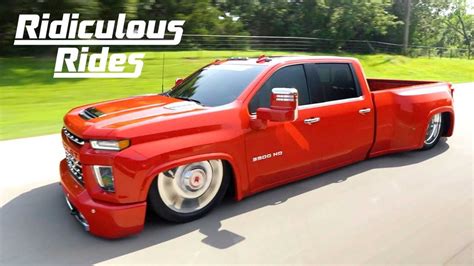 Slammed 2020 Chevy Silverado 3500 HD Is Far From A Work Truck