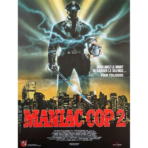 MANIAC COP 2 Movie Poster 15x21 in.