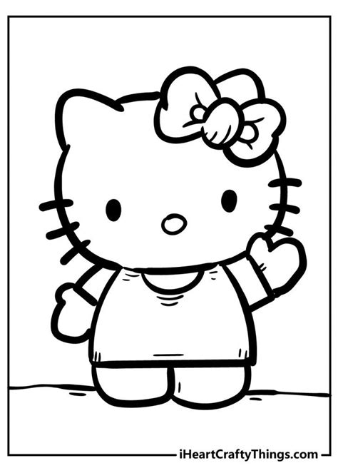 70 Hello Kitty Coloring Pages For 2024 - Free To Print!