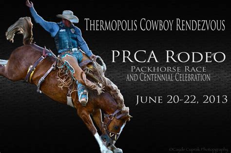 Thermopolis Cowboy Rendezvous PRCA Rodeo - Thermopolis Wyoming PRCA Rodeo and Steer Roping