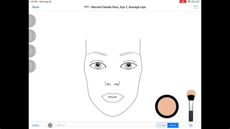 Makeup Face Chart App | Saubhaya Makeup