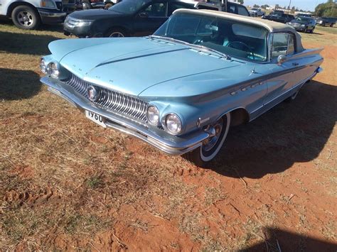 1960 Buick Electra 225 Convertible Blue RWD Automatic interior for sale