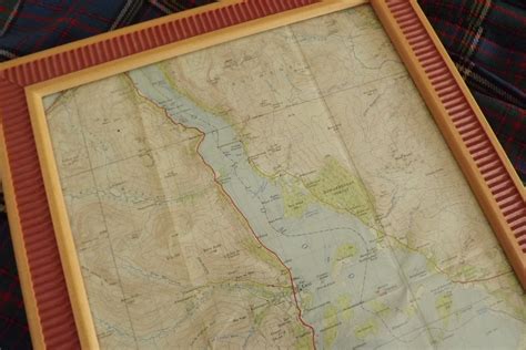 Loch Lomond Map Framed Scottish Vintage Ordnance Survey Map | Etsy | Framed maps, Ordnance ...