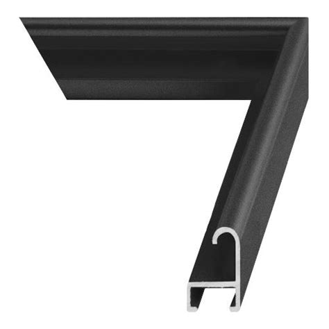 Matte Black Nielsen 58 Metal Art Frame R21 - American Frame