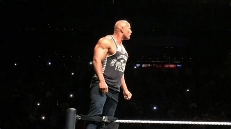 The Rock makes a surprise appearance at WWE Live Event in Boston | WWE