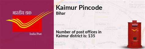 Kaimur District Pin Code, Bihar