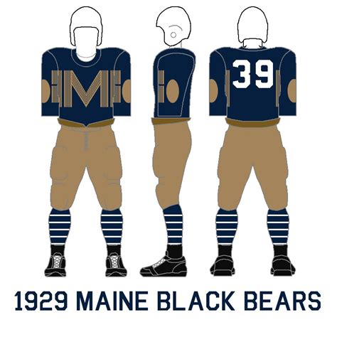 Gridiron Garb: Maine Black Bears (1928-29)