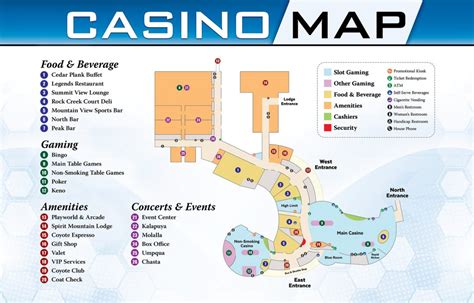 Casino & Gaming | Spirit Mountain Casino - Casinos In Texas Map | Printable Maps