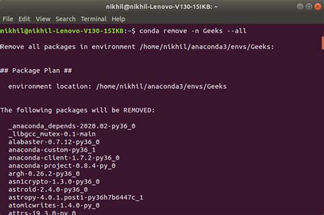 Set up virtual environment for Python using Anaconda - GeeksforGeeks