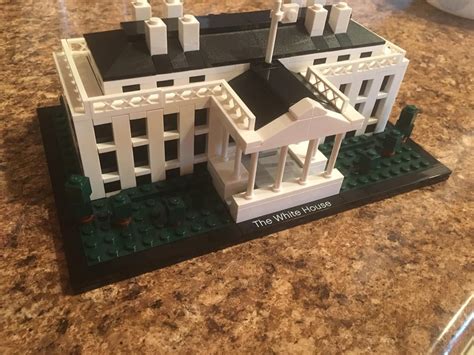 My first Lego Architecture build. The White House. Pretty easy but not as sturdy as I thought it ...