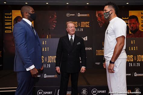 Daniel Dubois Vs. Joe Joyce Final Press Conference Quotes - Latest ...