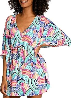 La Blanca Waves Caftan Swim Cover-Up Dress - ShopStyle