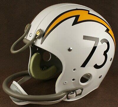 SAN DIEGO CHARGERS 1961-1973 NFL Authentic THROWBACK Football Helmet | eBay