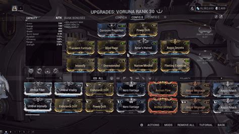 Warframe Voruna Build Guide - ProGameTalk