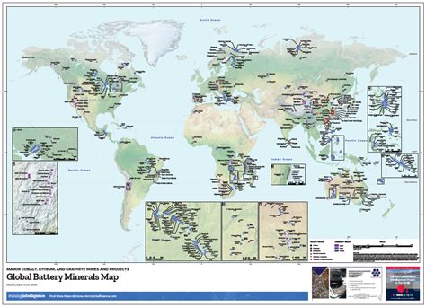 Lithium Mine World Map