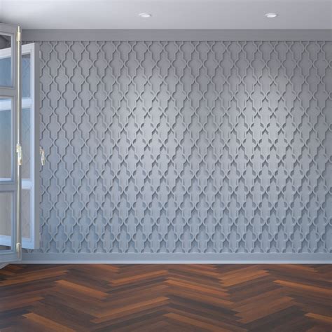 Large Casablanca Decorative Fretwork Wall Panels in Architectural Grade PVC - Walmart.com