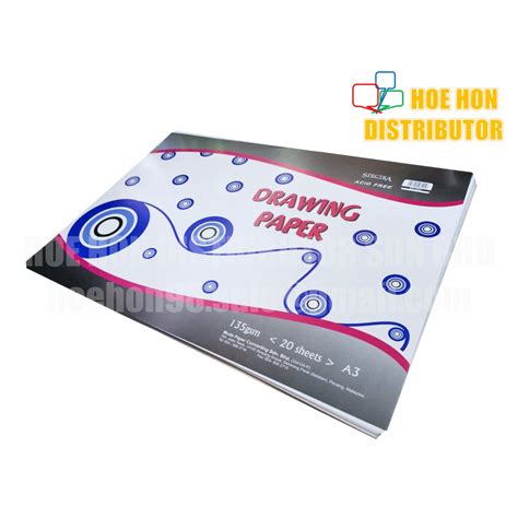 [Full A3] Drawing Paper / Kertas Lukisan 15" X 11" 135gsm x 20 sheet | Shopee Malaysia