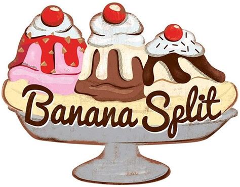 Banana Split Stock Illustration - Download Image Now - Banana - Clip ...