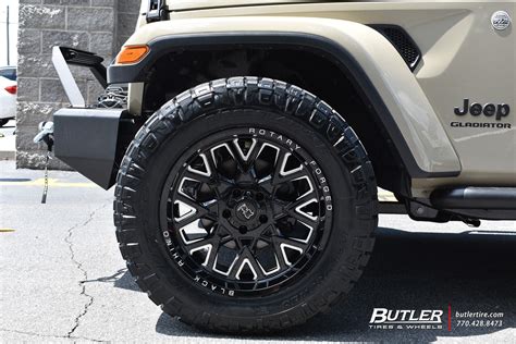 Jeep Gladiator with 20in Black Rhino Grimlock Wheels exclusively from ...