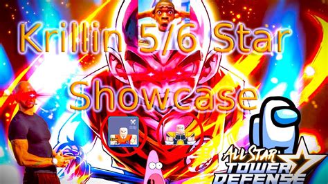 (ASTD) Krillin 5/6 Star Evolution + Showcase - YouTube