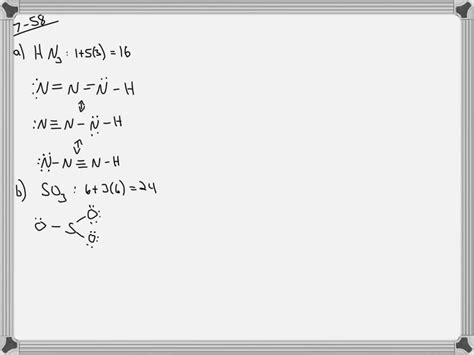 SOLVED:Draw sets of resonance structures for the following compounds. a ...