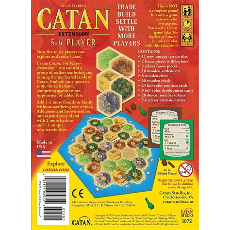 CATAN Extension 5-6 Players – WizZon