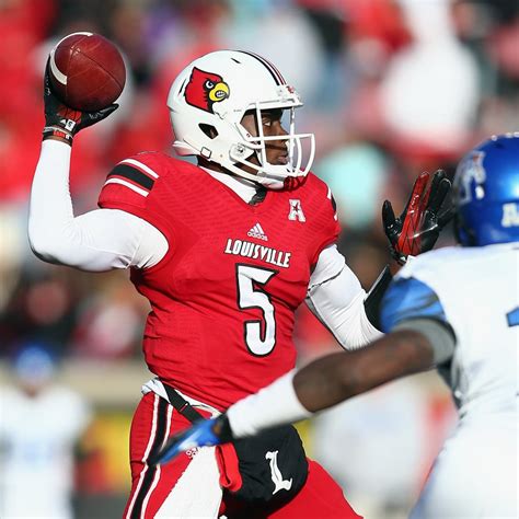 Teddy Bridgewater NFL Draft 2014: Scouting Report Breakdown for Vikings ...