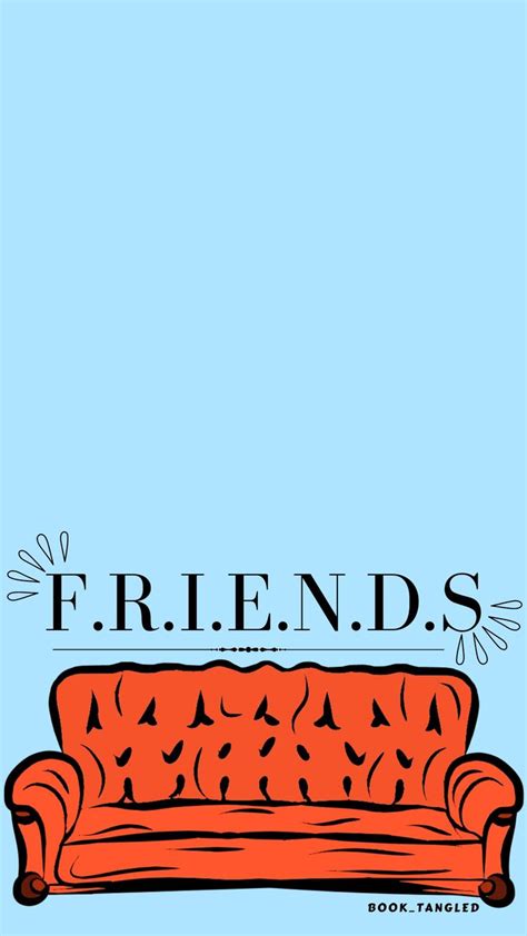 Free Friends tv series couch wallpaper, friends couch illustration ...