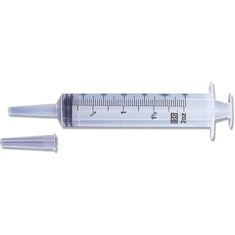 BD 60 mL Syringe, Catheter Tip, 2 oz. Box of 40 Syringes | Net32