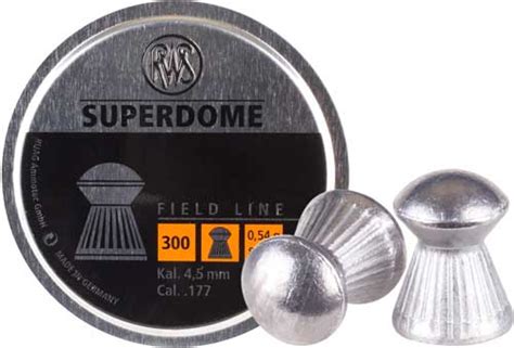 RWS PELLETS .177 SUPERDOME 8.3 GRAIN FIELD 300-PACK – GunStuff®