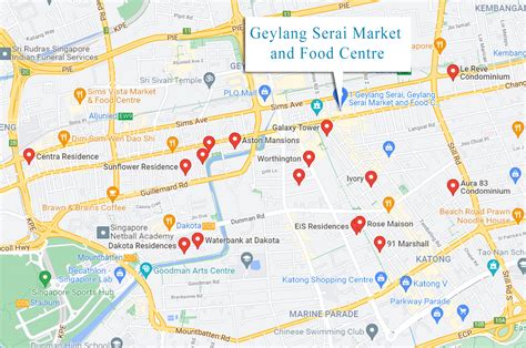 List of some Geylang condo Singapore located near Geylang Serai Market